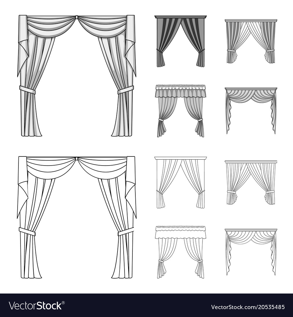 Different types of window curtainscurtains set