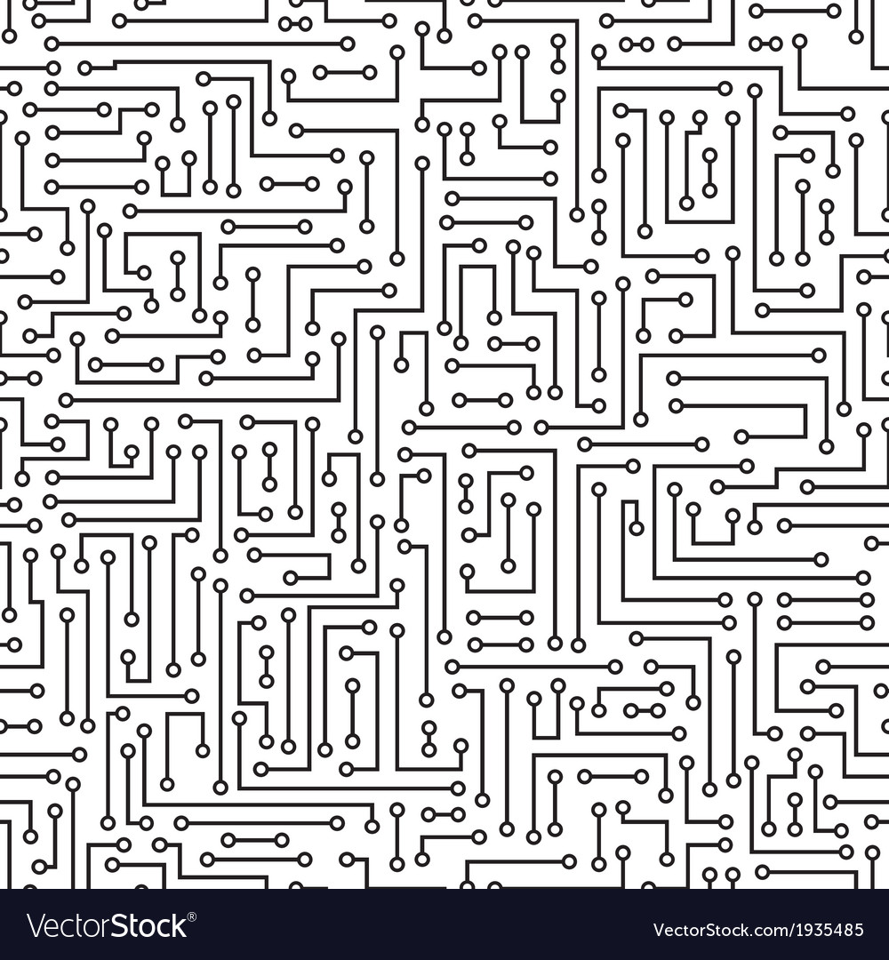 Electronic Circuit Board Pattern
