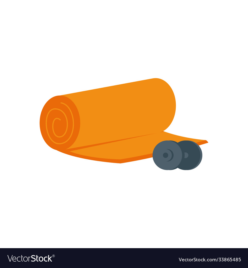 Exercise mat and weights