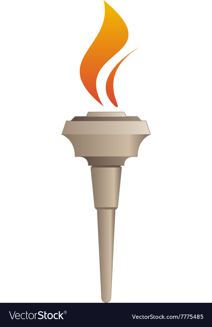 Flaming Torch Icon