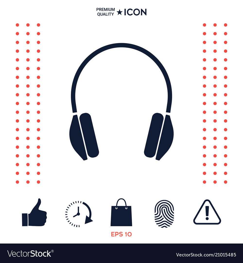 Headphones icon symbol