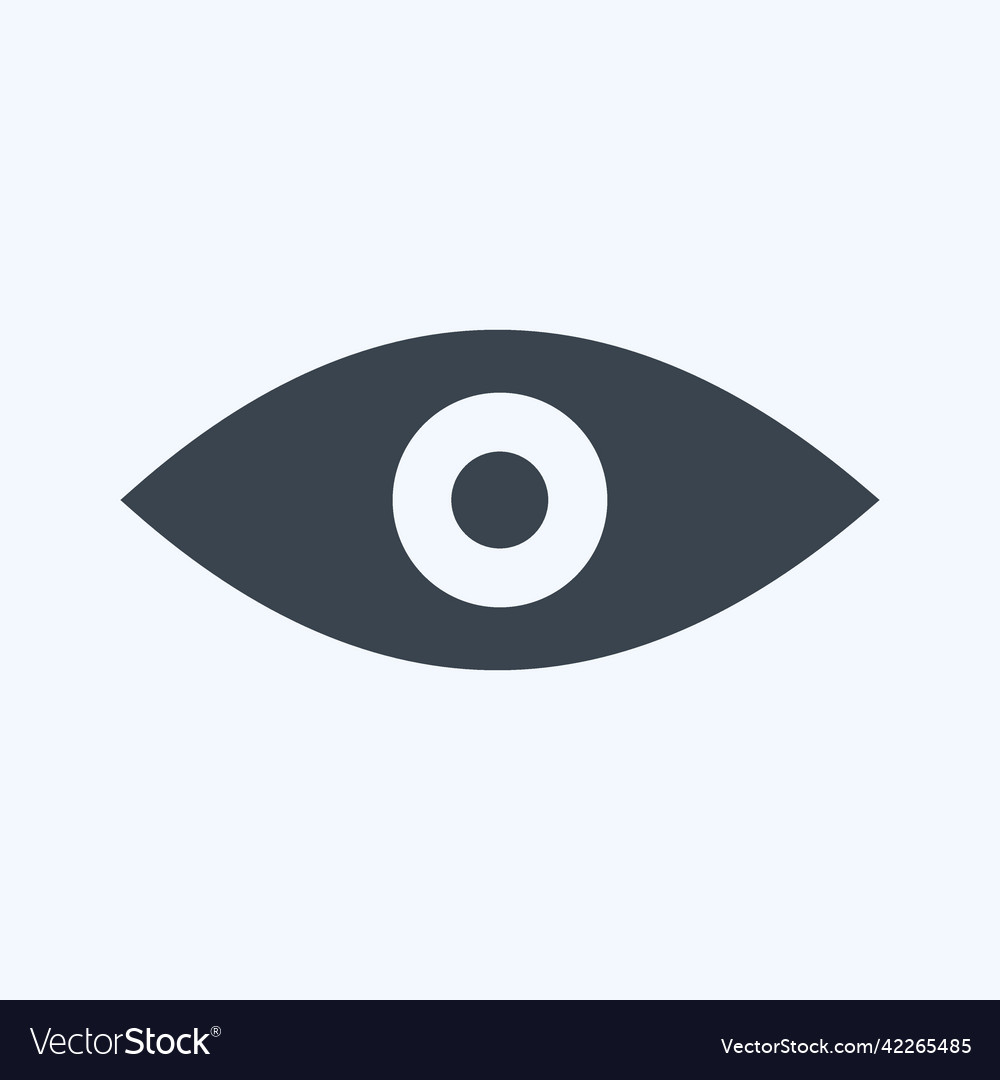 Icon remove red eye suitable for photo editing Vector Image