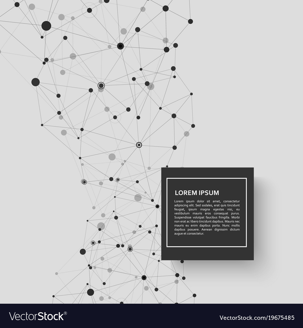 Technology connection background and abstract