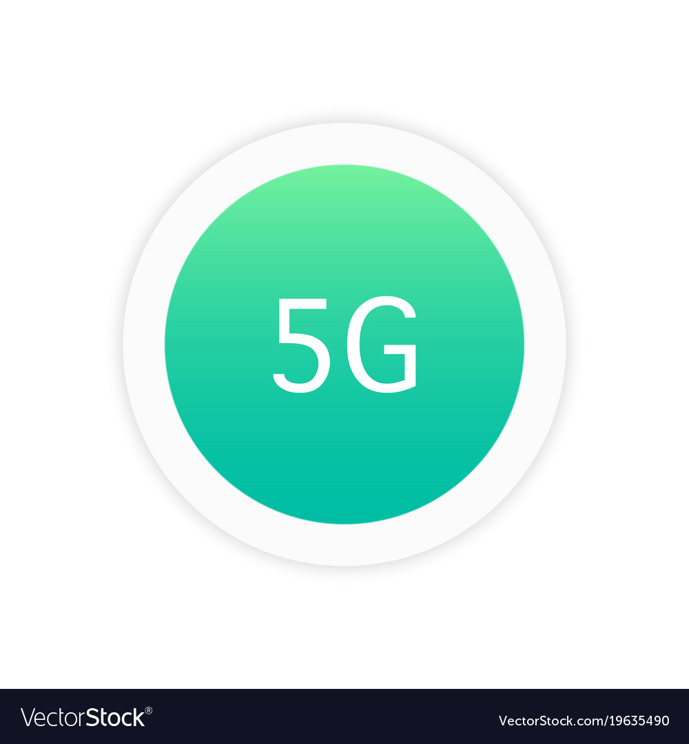 5g icon sign Royalty Free Vector Image - VectorStock