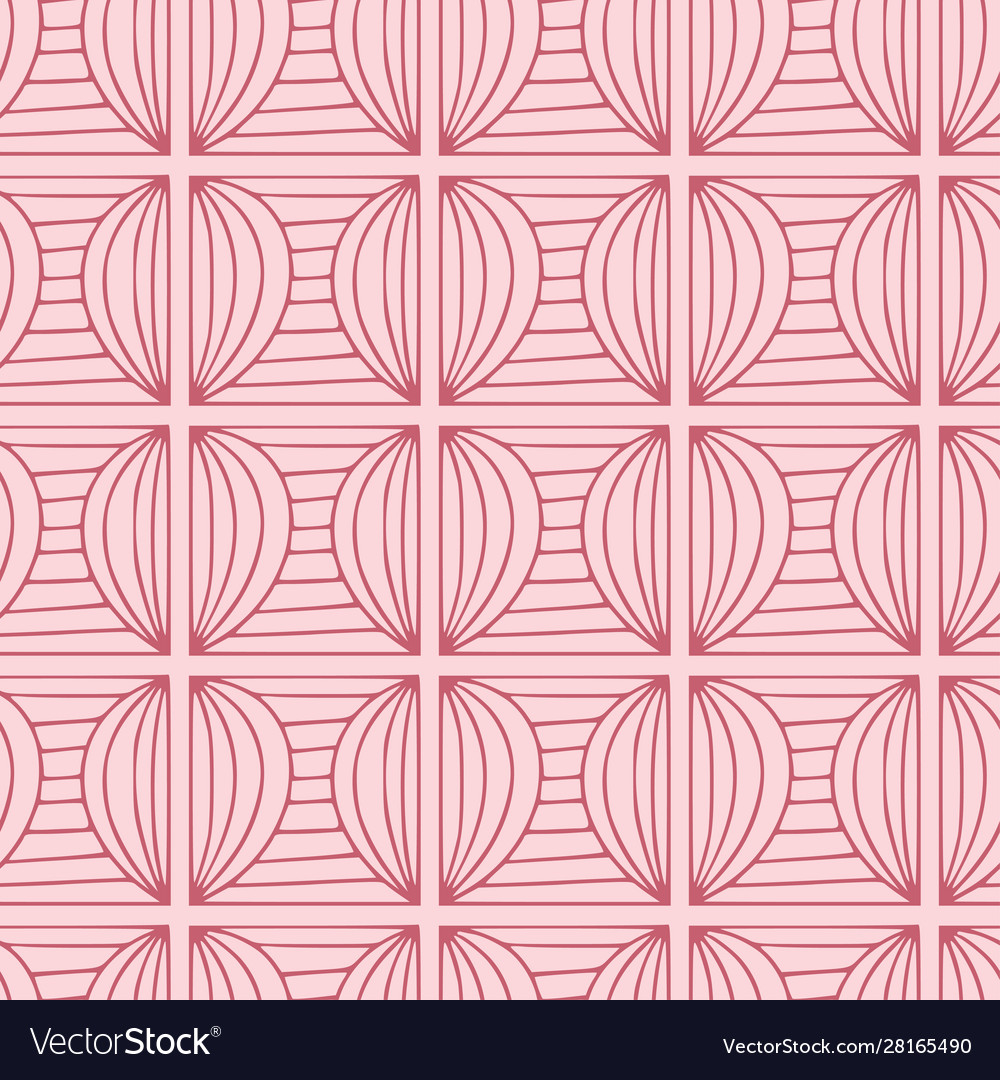 Geometric seamless pattern modern tile design