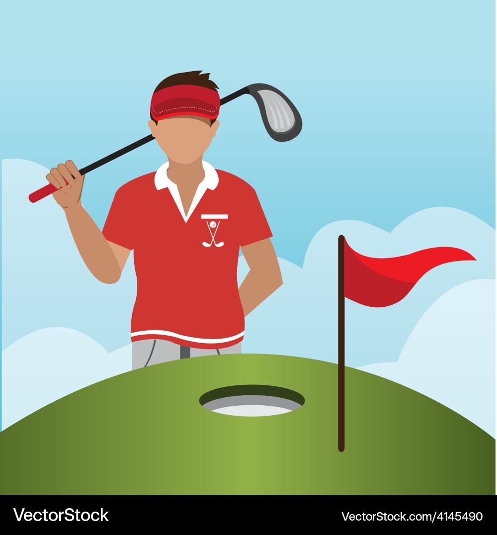 Golf design Royalty Free Vector Image - VectorStock