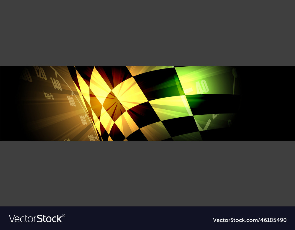 Racing square background abstraction in car track vector image Racing square background abstraction in car track