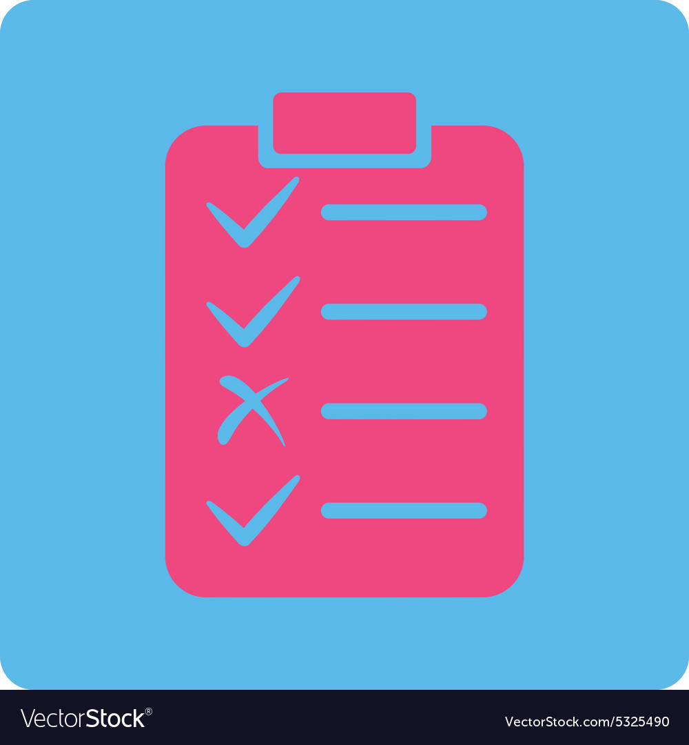 Task list icon from commerce buttons overcolor set
