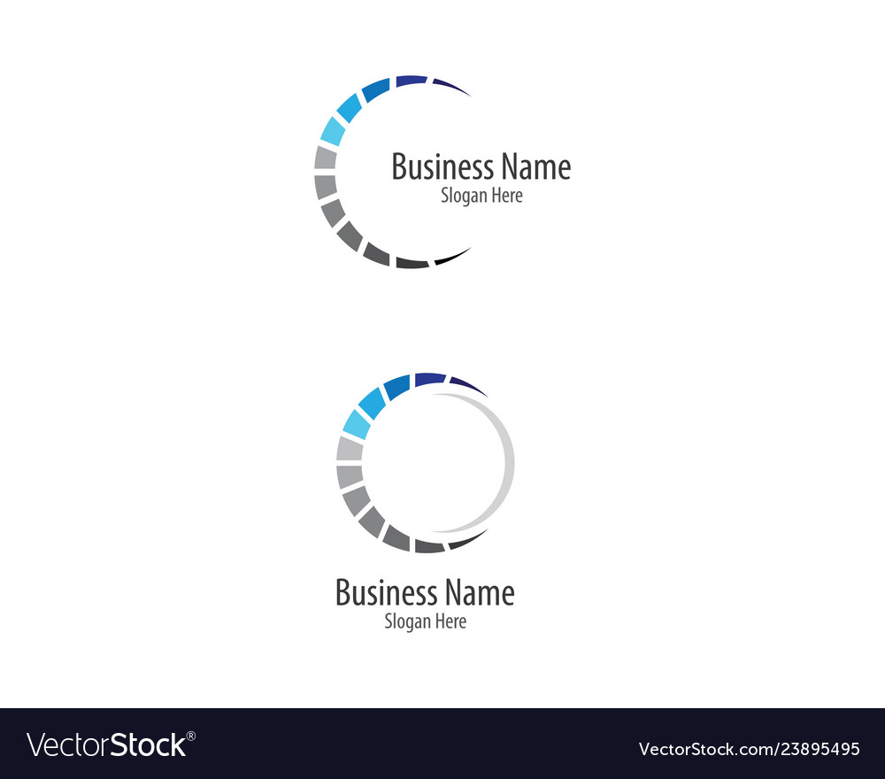 Circle logo template