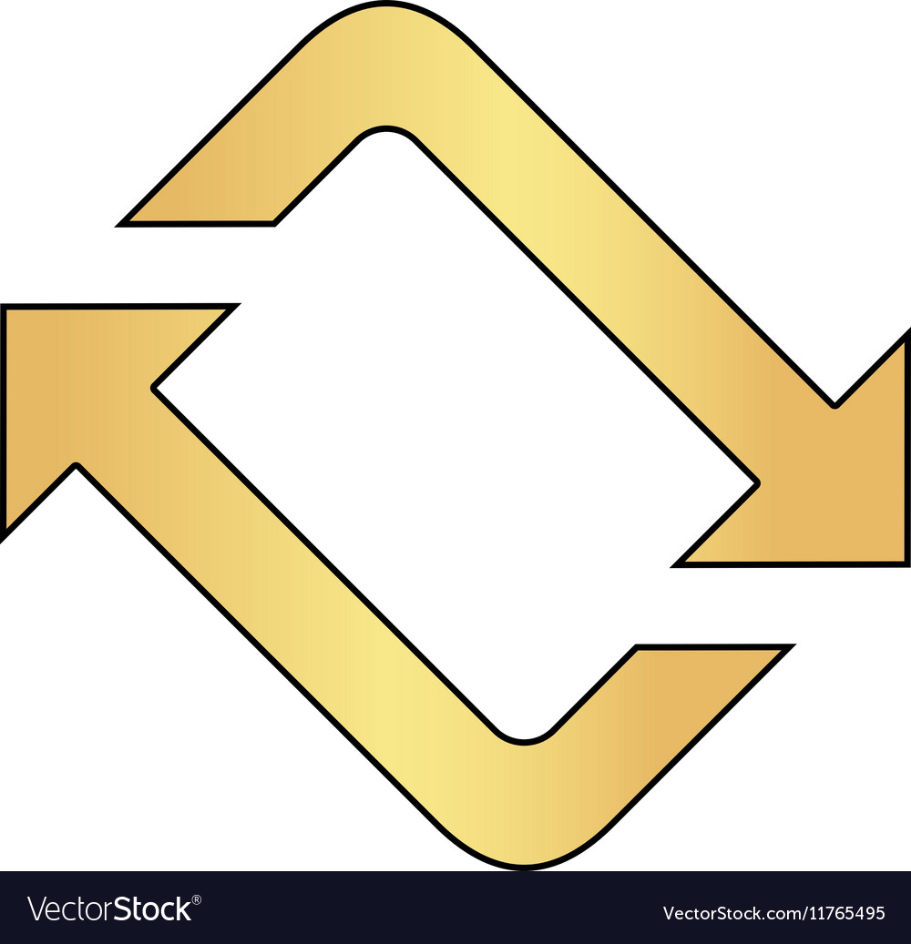 Refresh computer symbol