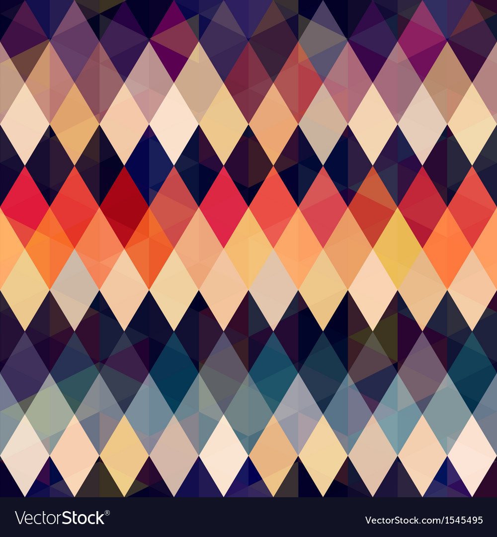 Retro Diamond Pattern Background