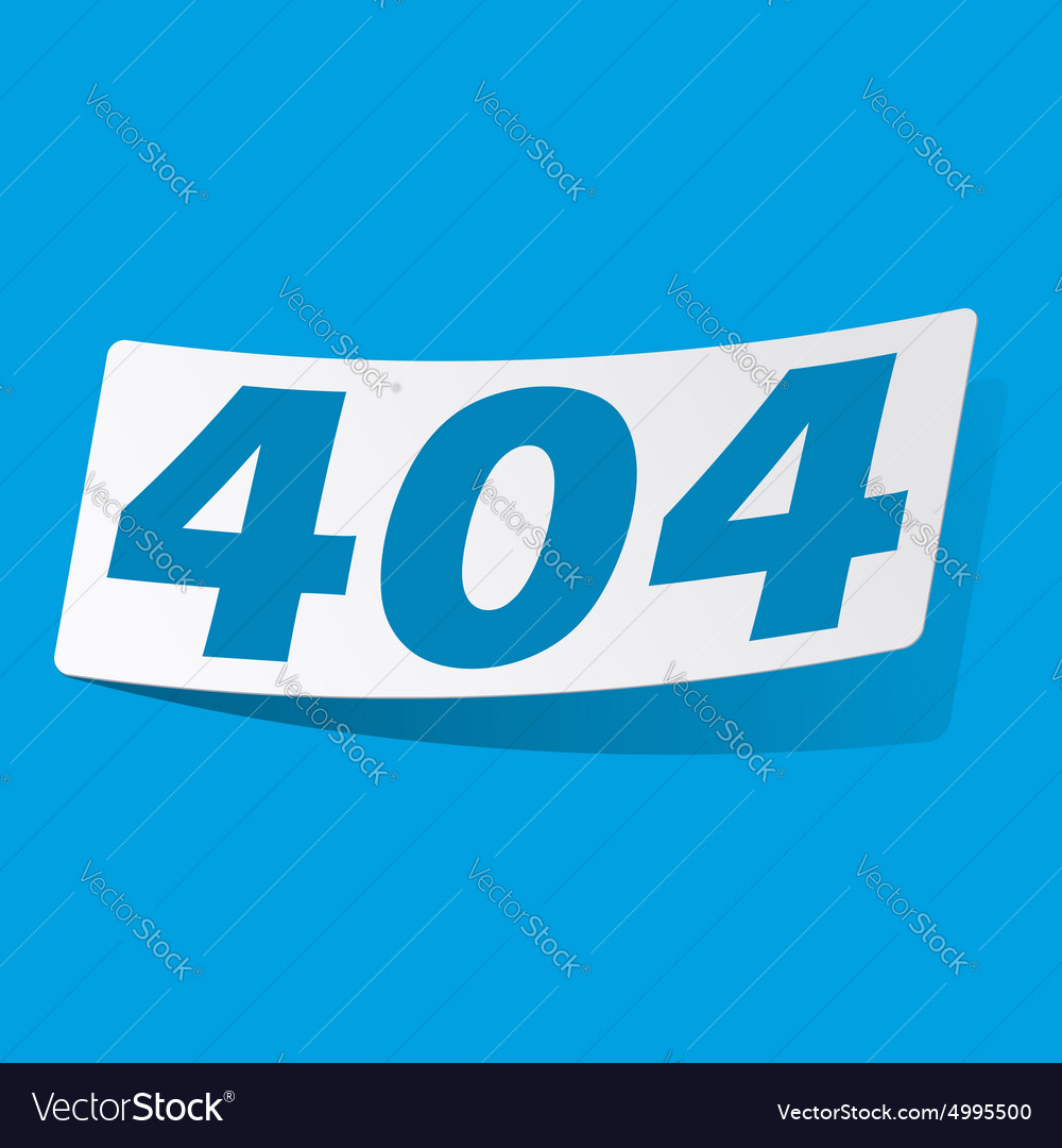 404 sticker