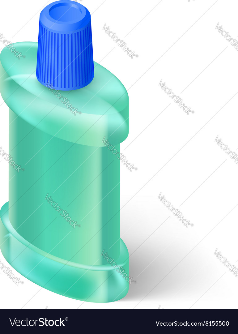 Aquamarin Mouthwash Bottle
