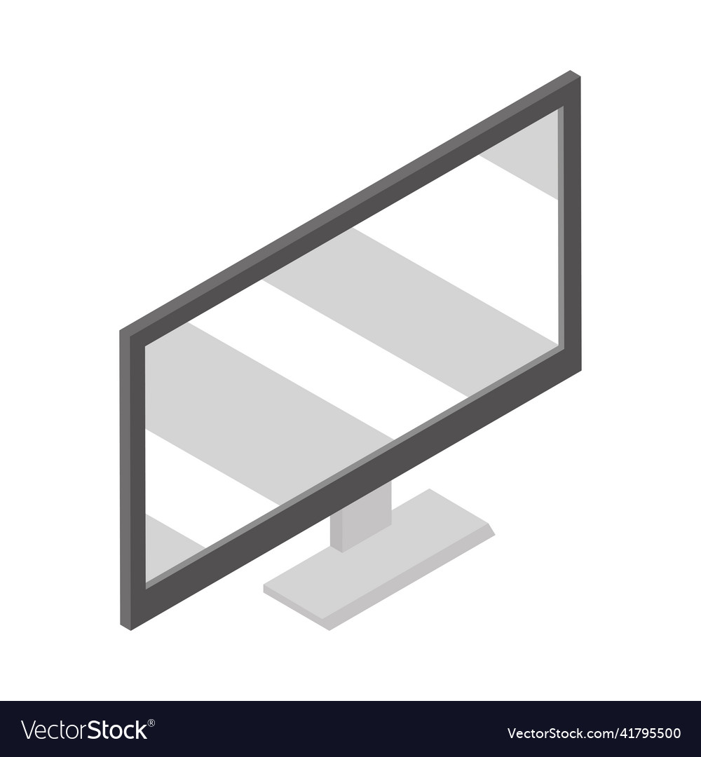 Computer screen technology Royalty Free Vector Image