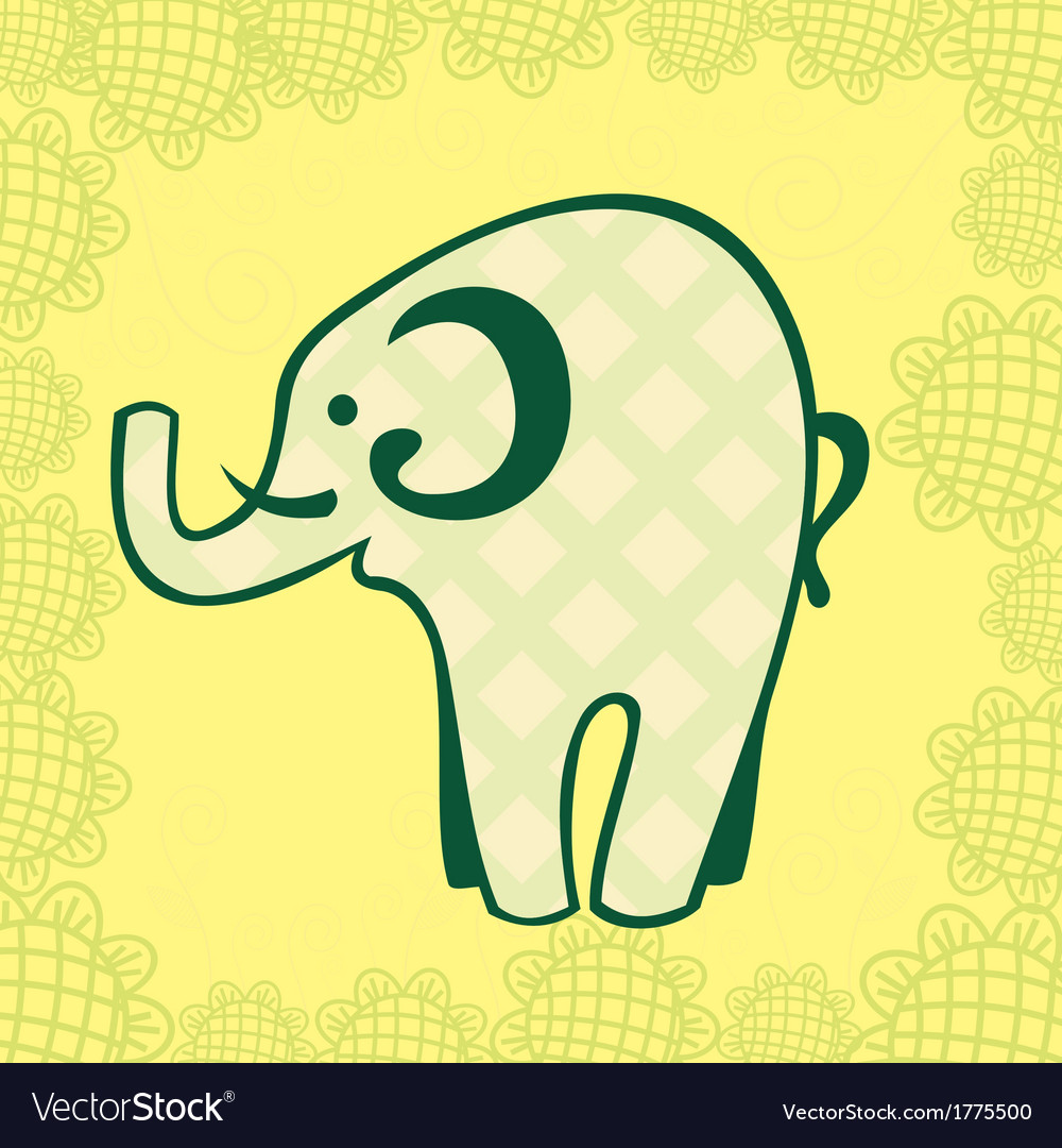 Elephant pattern