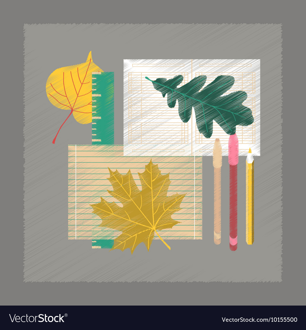 Flat shading style icon notebook pen