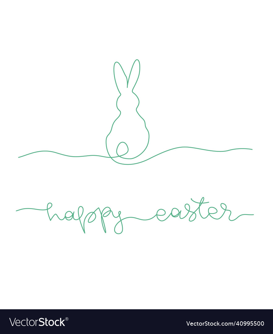 Happy easter greeting card