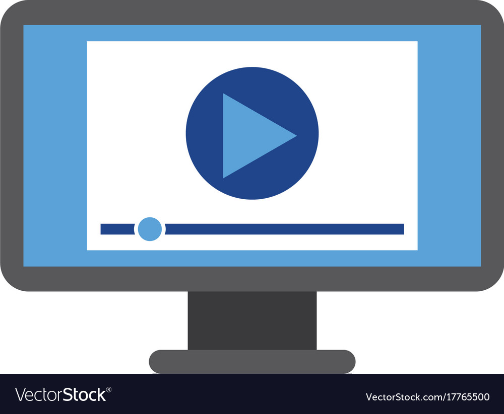 Screen video player for web and internet media