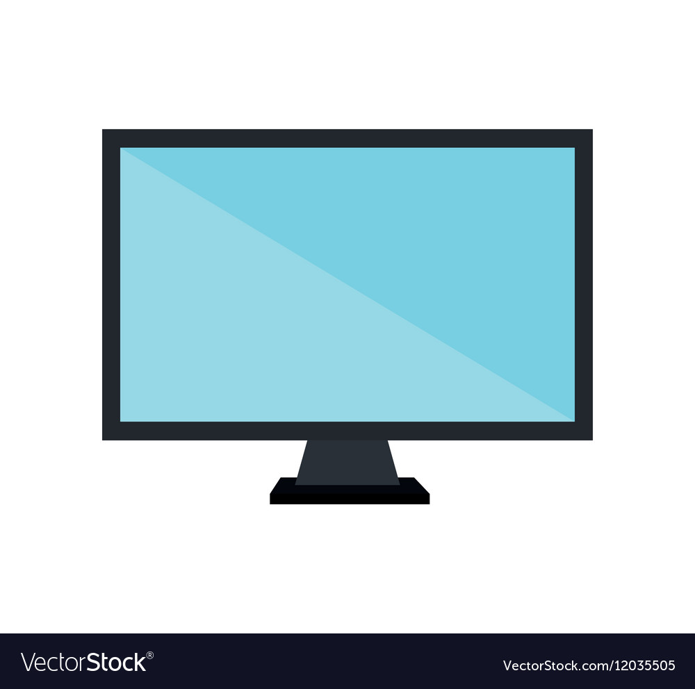 Computer desktop display isolated icon
