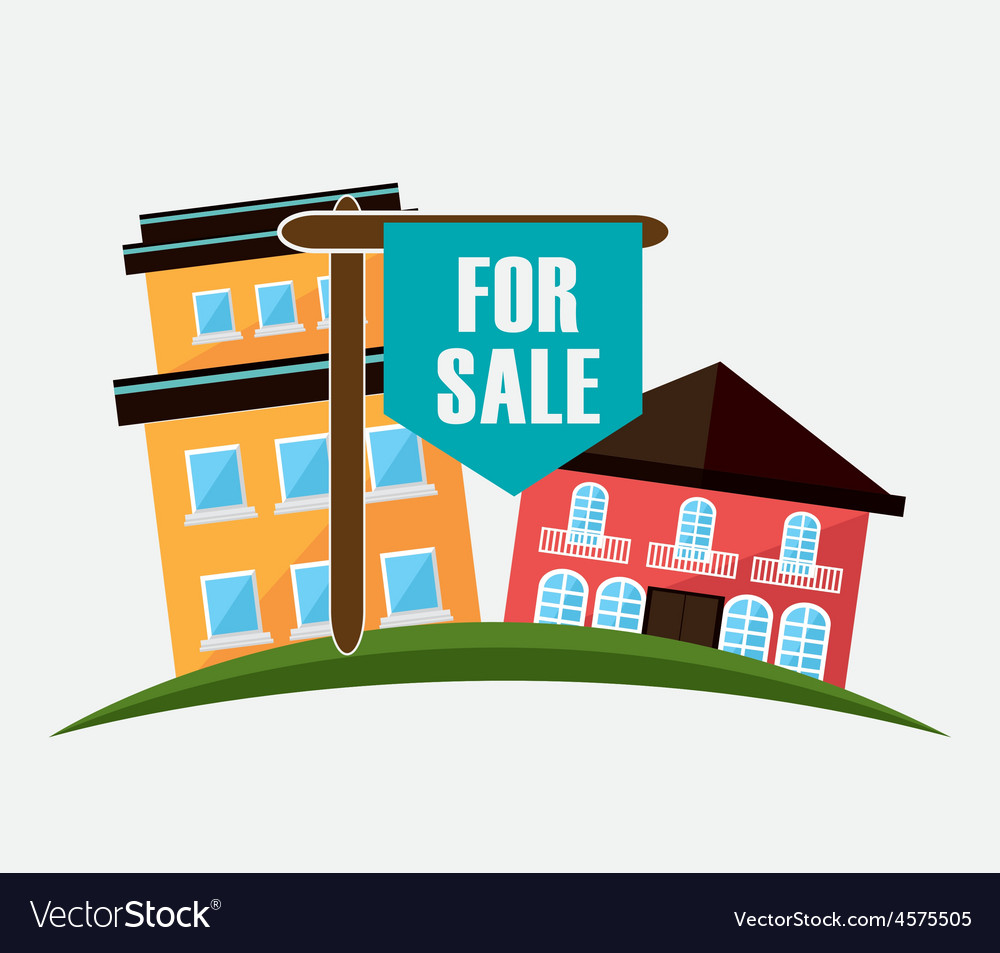 Real estate design Royalty Free Vector Image - VectorStock