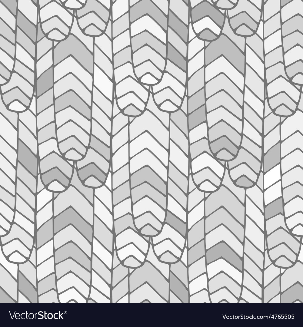 Seamless abstract pattern grey