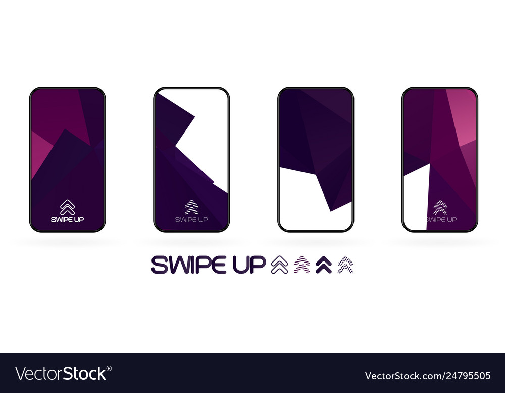 Triangular polygonal geometric background swipe vector image Triangular polygonal geometric background swipe