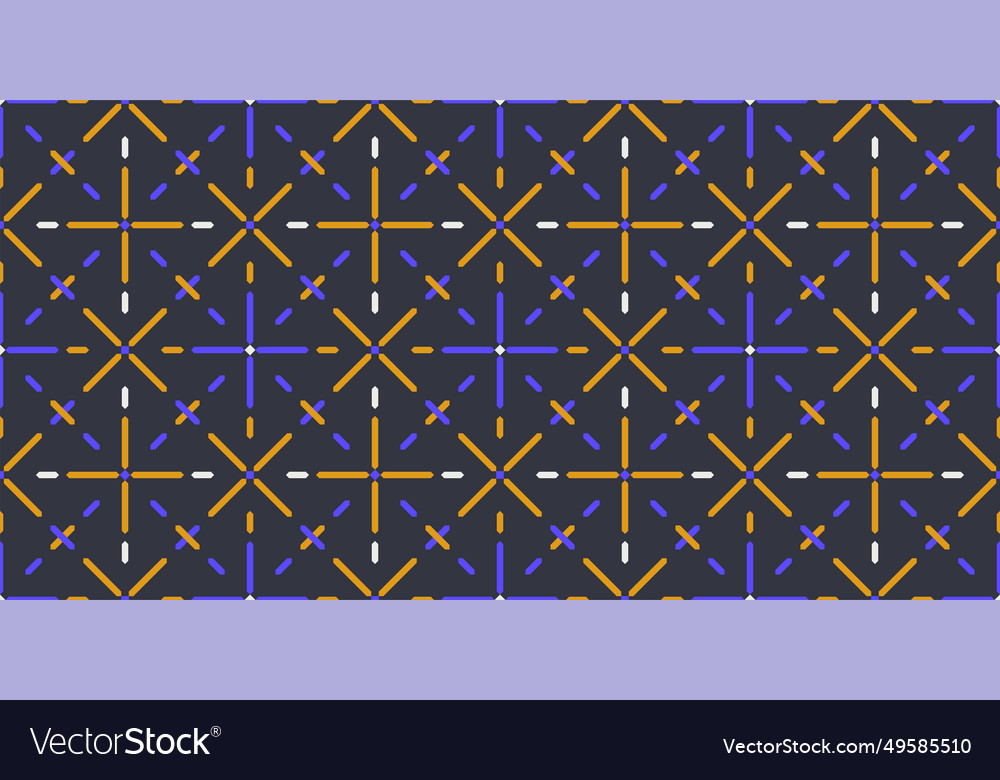 Abstract geometric seamless pattern elegant color vector image Abstract geometric seamless pattern elegant color