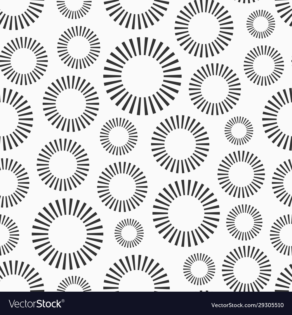Abstract seamless pattern repeating round vector image Abstract seamless pattern repeating round