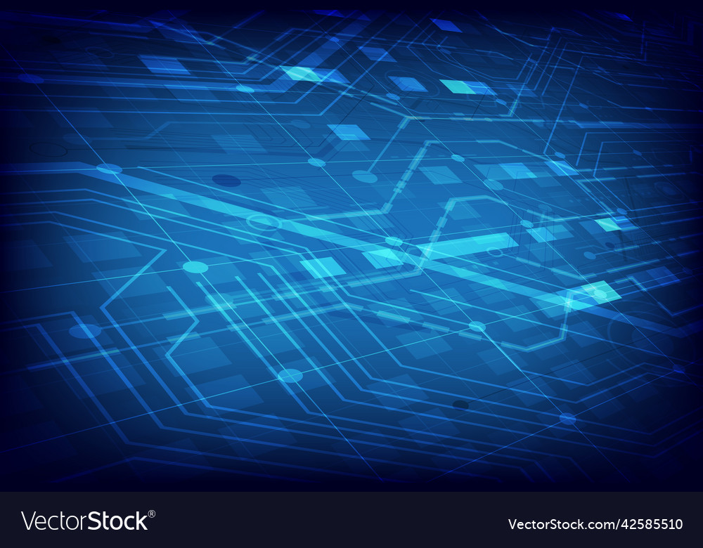 Abstract technology background virtual reality