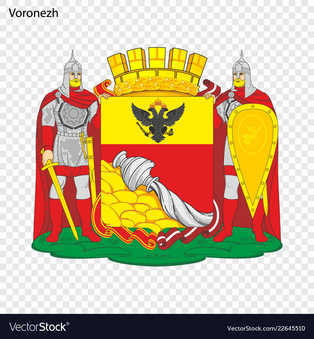 Emblem of voronezh Royalty Free Vector Image - VectorStock