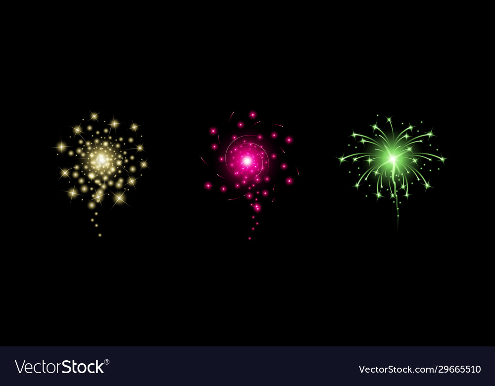 Feuerwerk realistisch neues Jahr