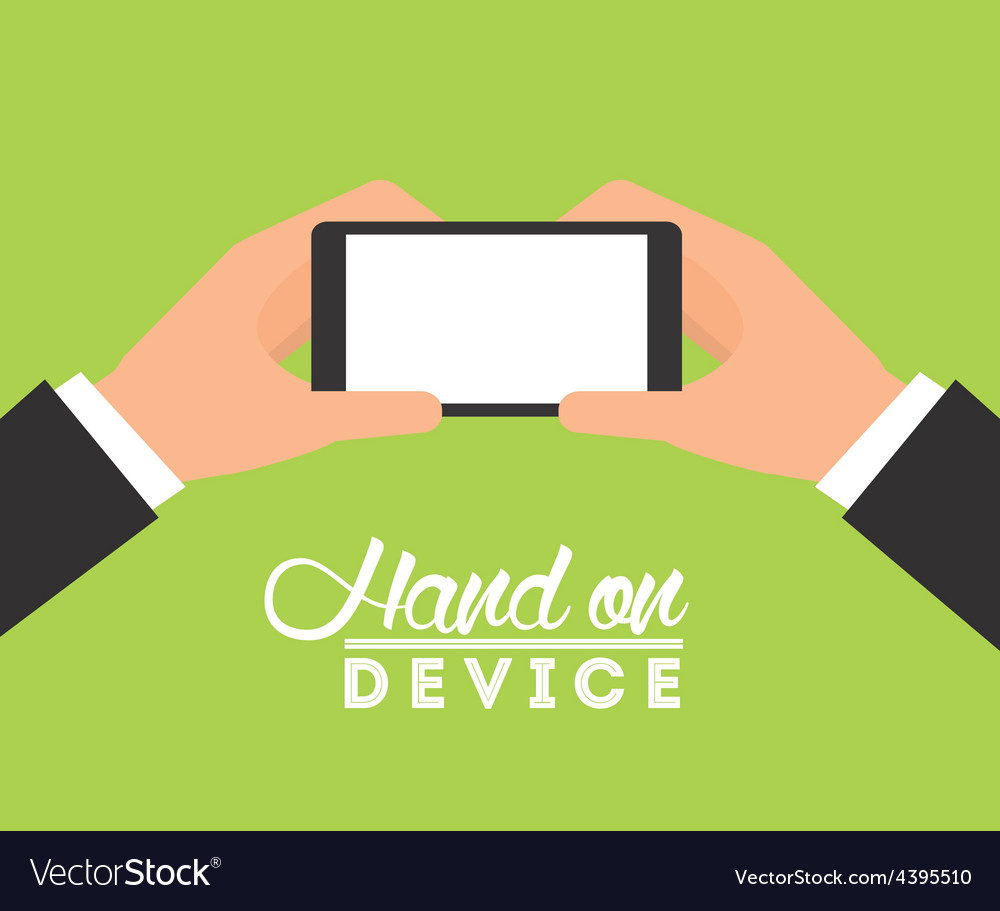 Hand on device