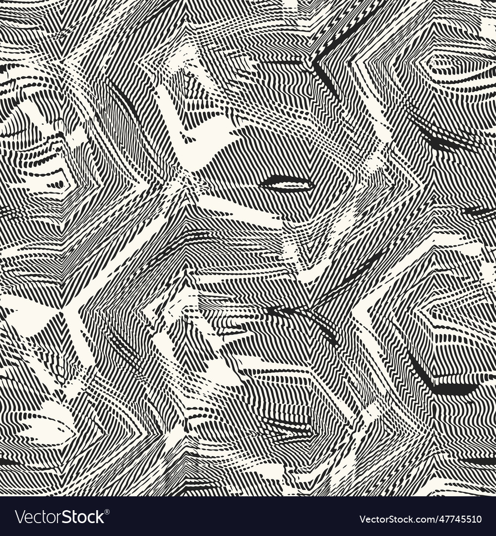Monochrome moire effect textured pattern