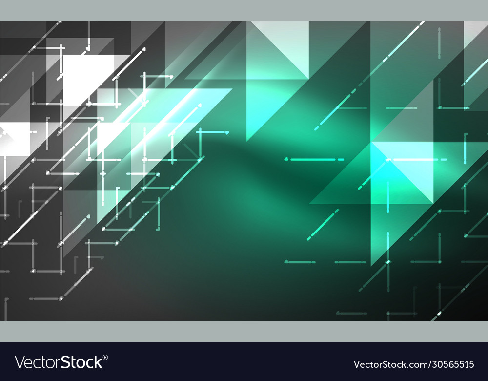Abstract background mosaic triangle pattern vector image Abstract background mosaic triangle pattern