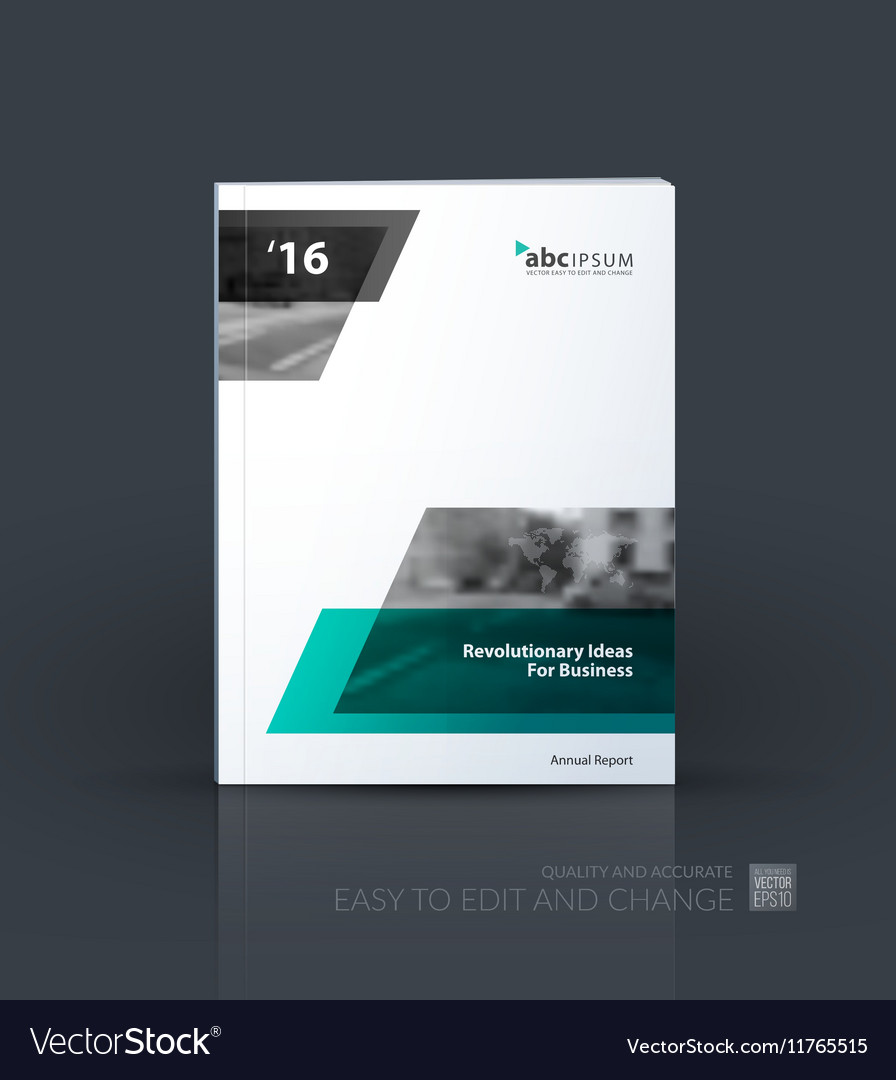 Business brochure template layout cover