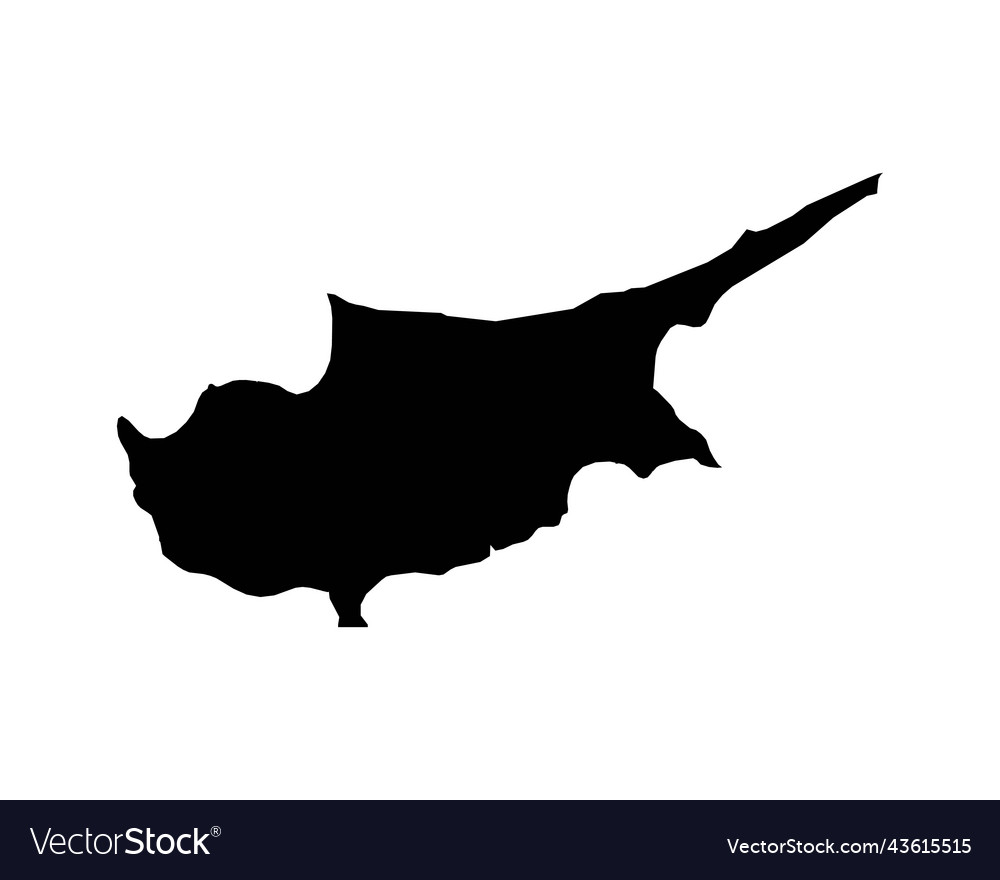 Cyprus Map Royalty Free Vector Image Vectorstock Cyprus Map Royalty Free Vector Image Vectorstock