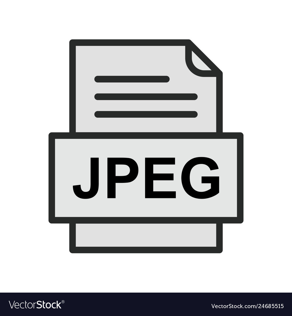 Jpeg file document icon