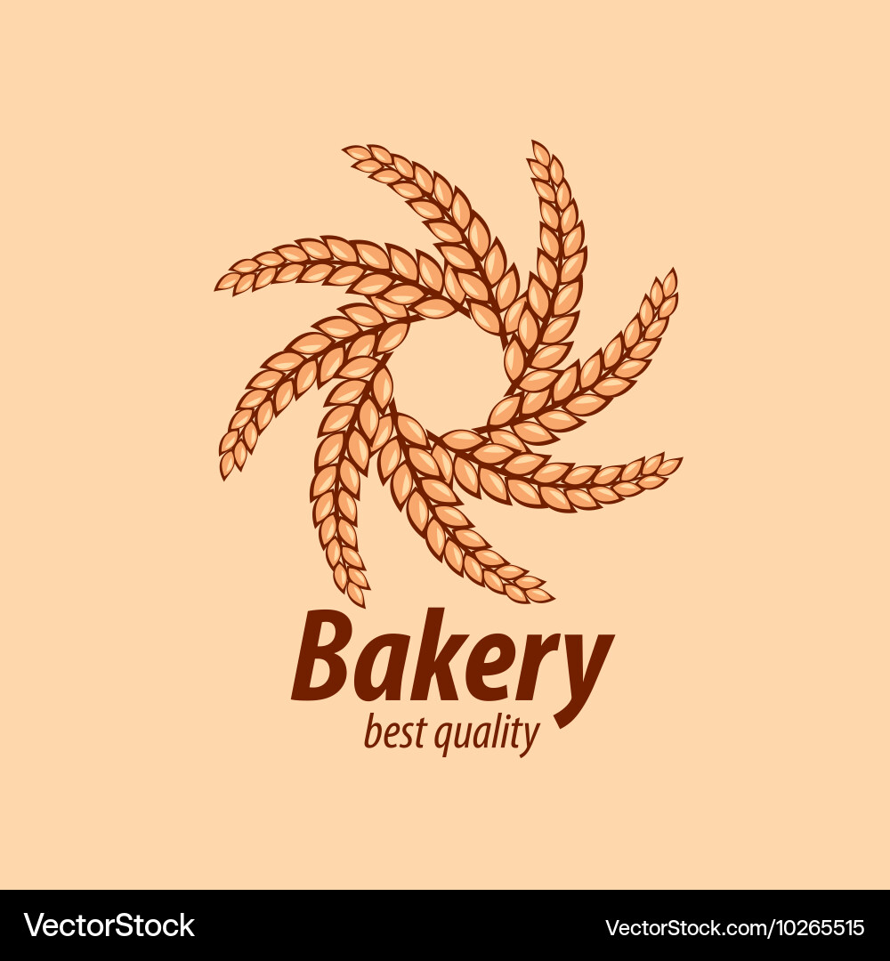 Logo bread Royalty Free Vector Image - VectorStock