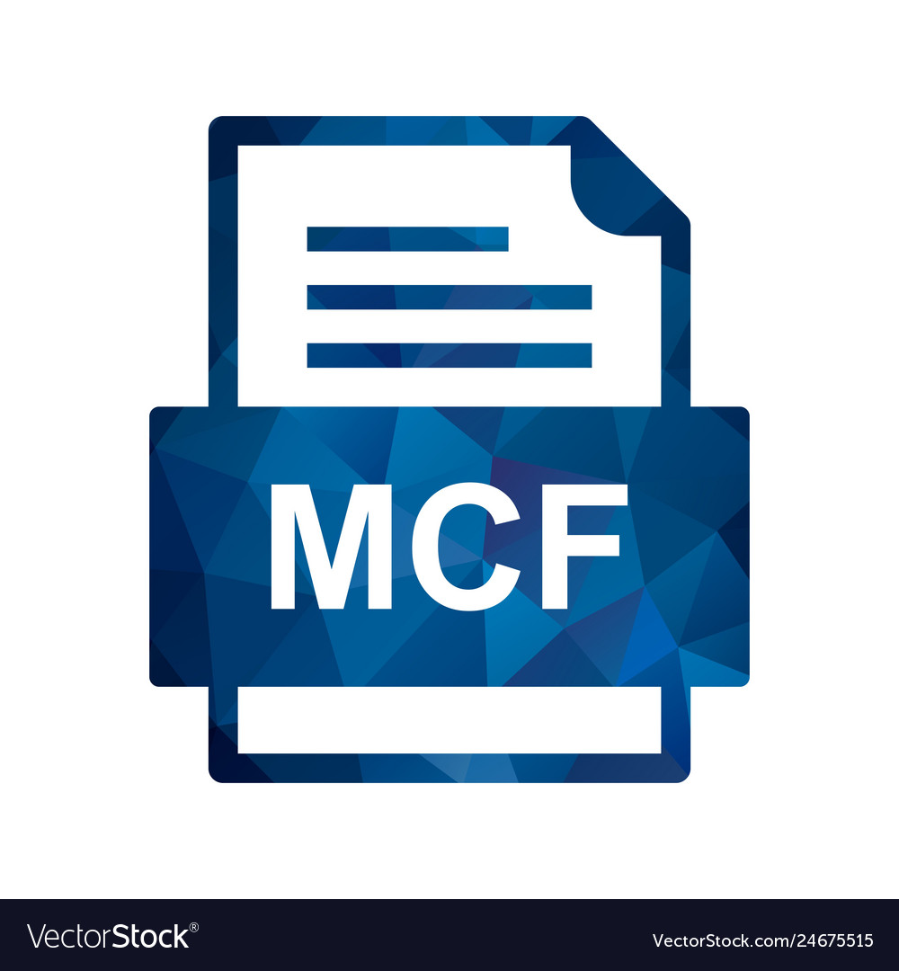 Mcf file document icon