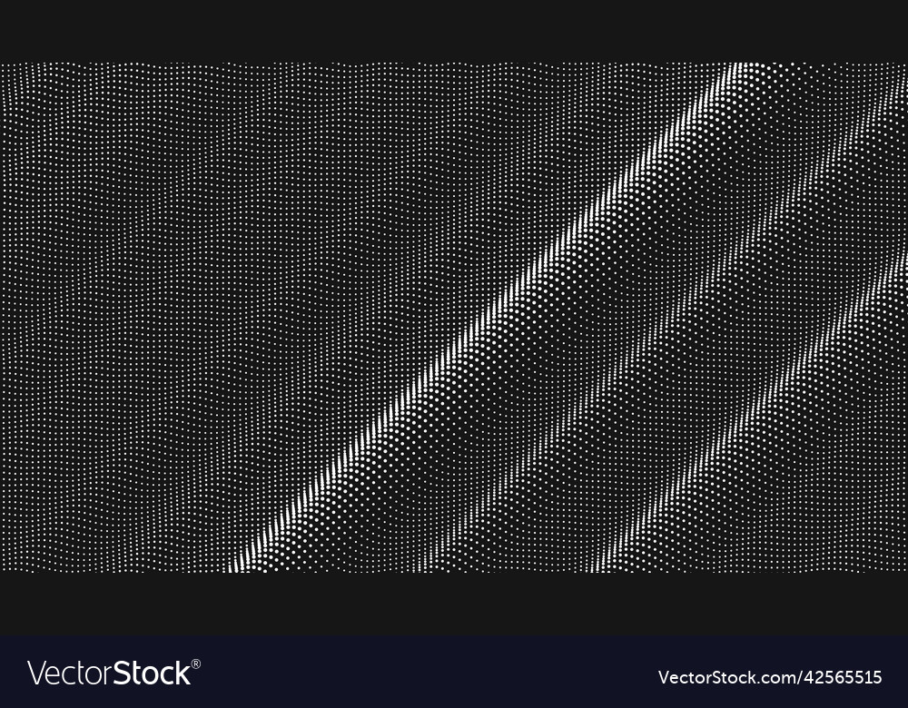 Point wave diagonal texture abstract dot vector image Point wave diagonal texture abstract dot