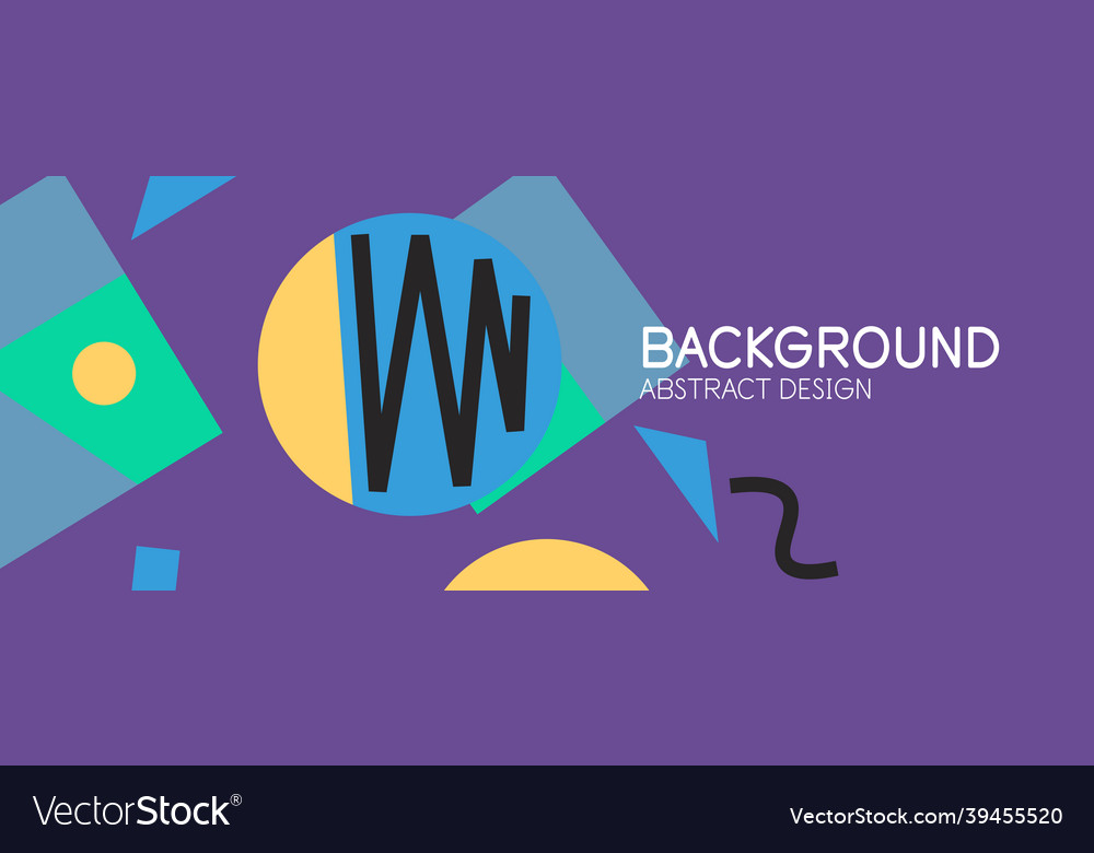 Abstract background blocks lines triangles vector image Abstract background blocks lines triangles
