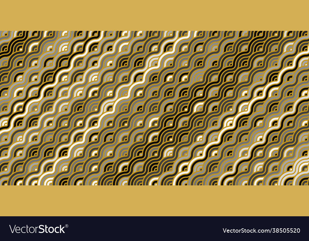 Abstract geometric pattern circles overlapping vector image Abstract geometric pattern circles overlapping
