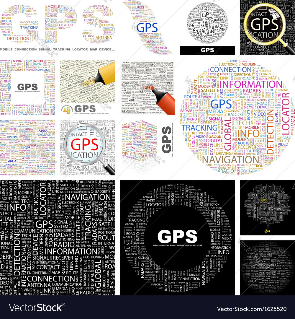 Gps Royalty Free Vector Image - VectorStock