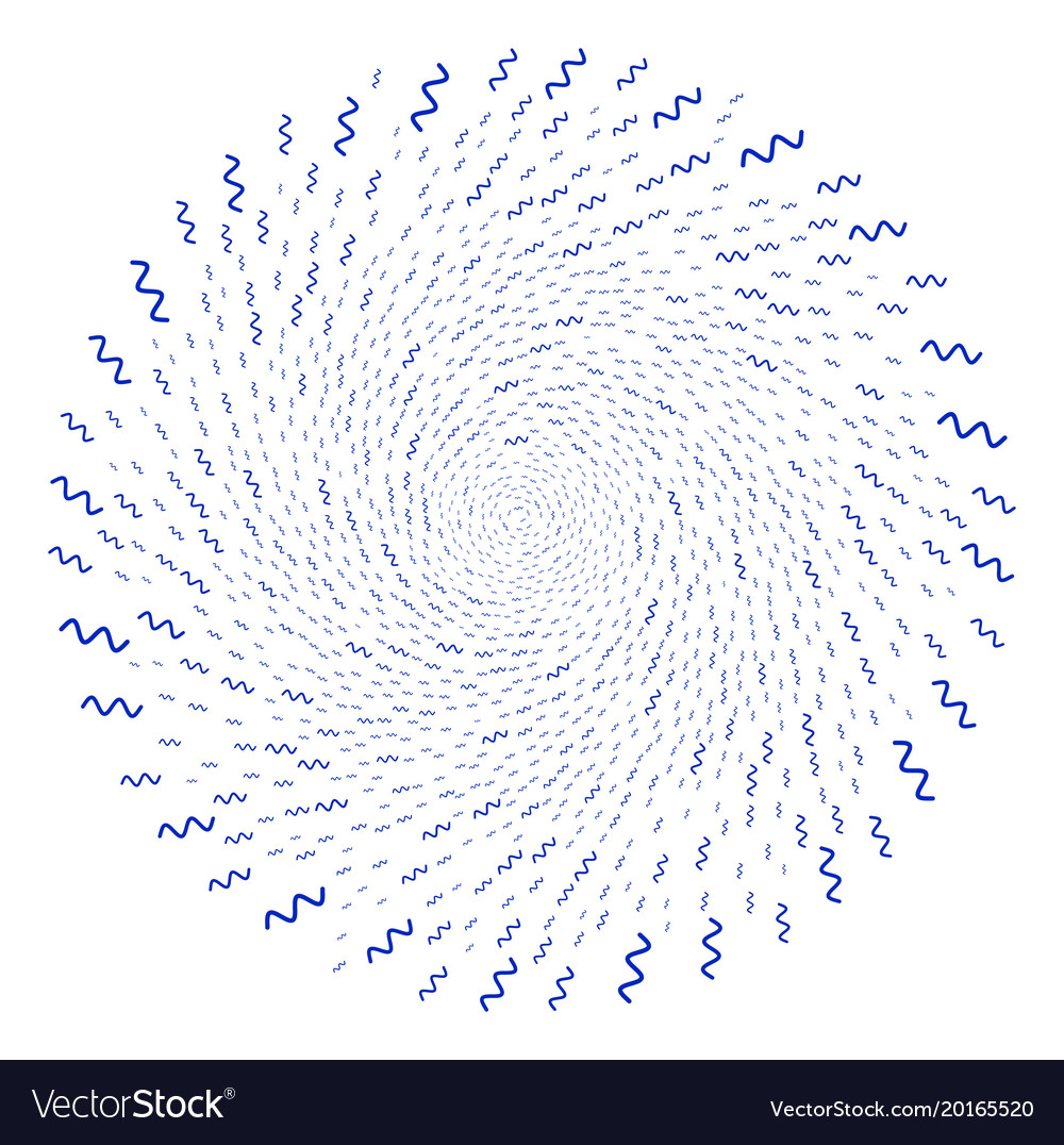 Sinusoid wave curl burst