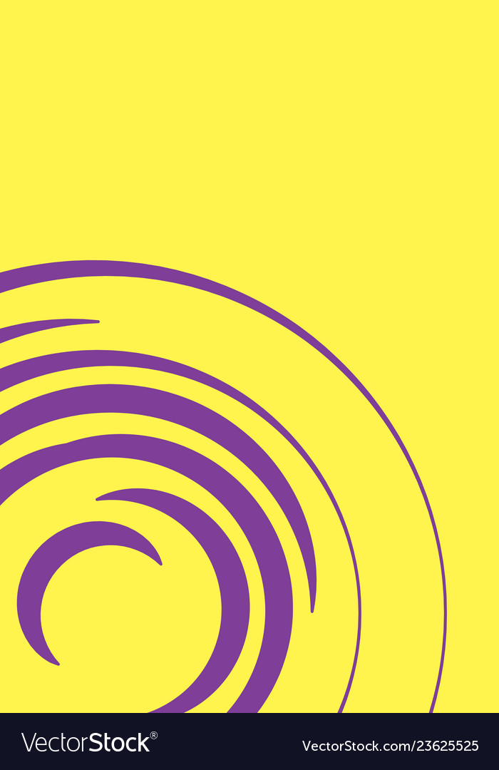 Abstract Circular Lines Pattern