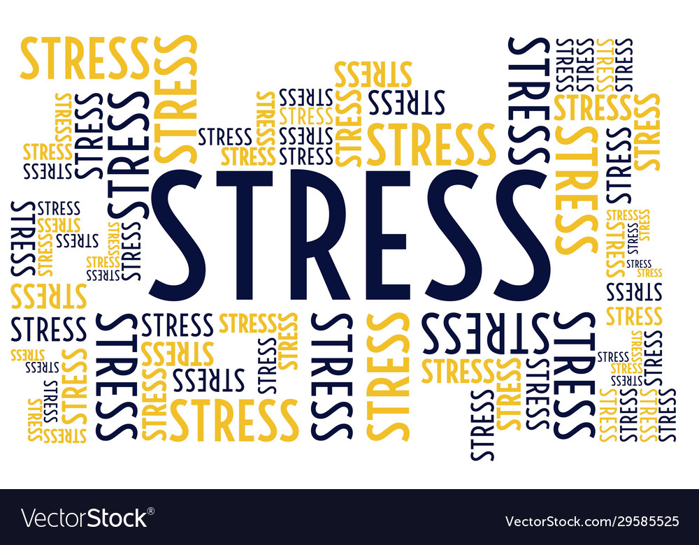 April is stress awareness month holiday concept