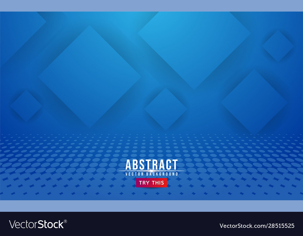 Blue minimalist gradient with abstract geometry