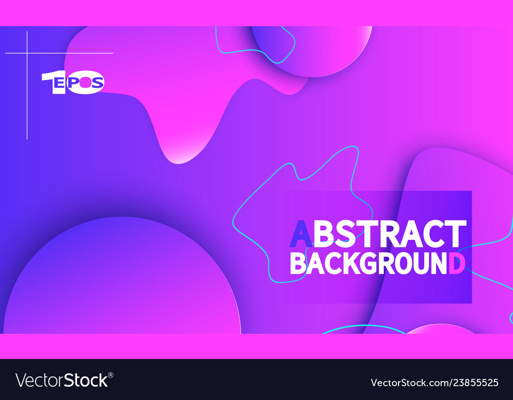 Fluid Abstract Shapes Background