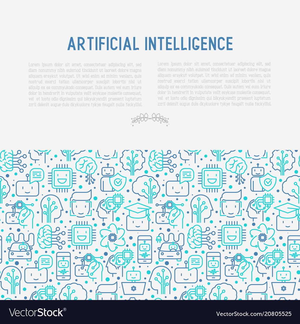 Machine learning artificial intelligence concept