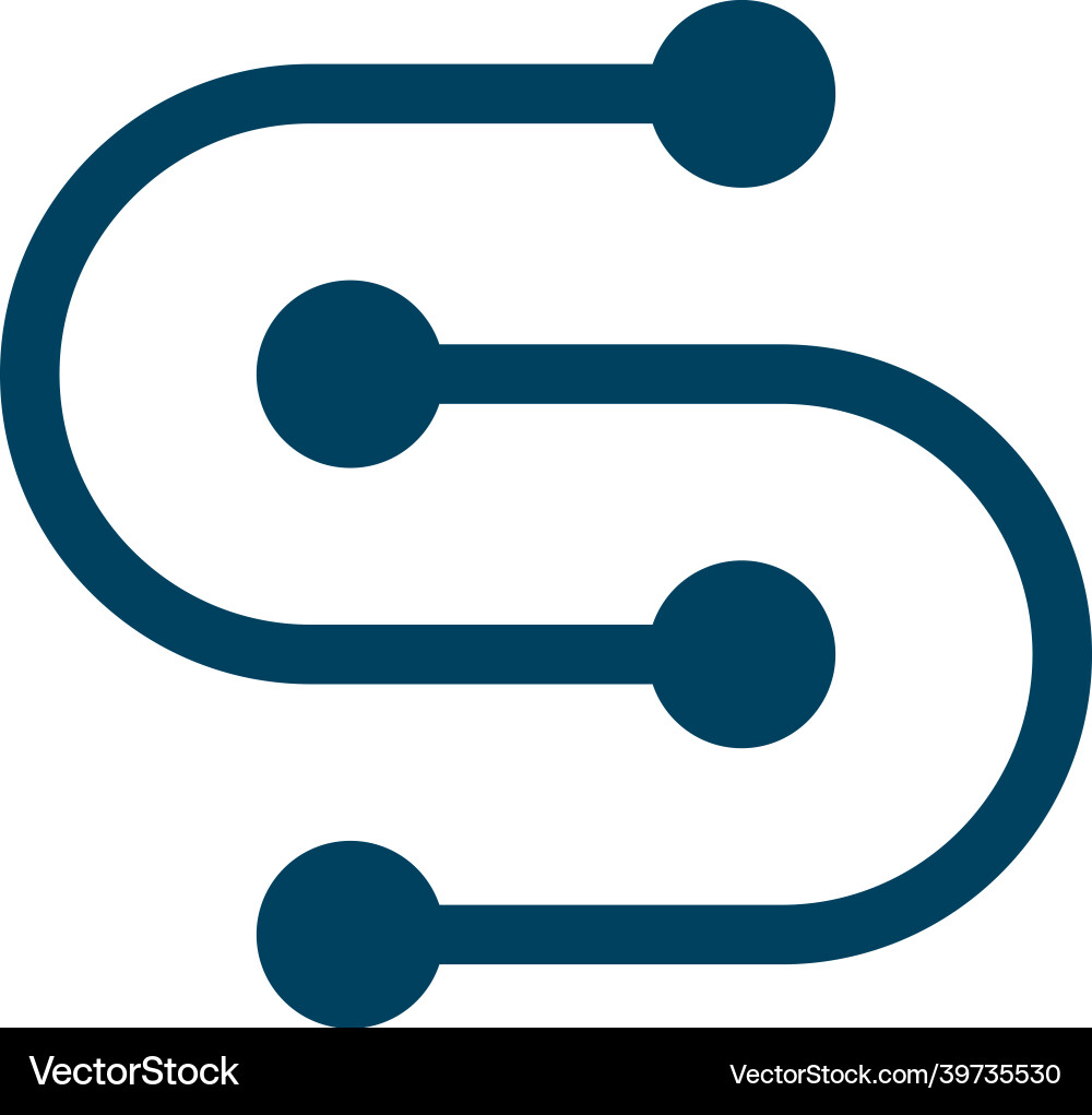 Letter s logo Royalty Free Vector Image - VectorStock
